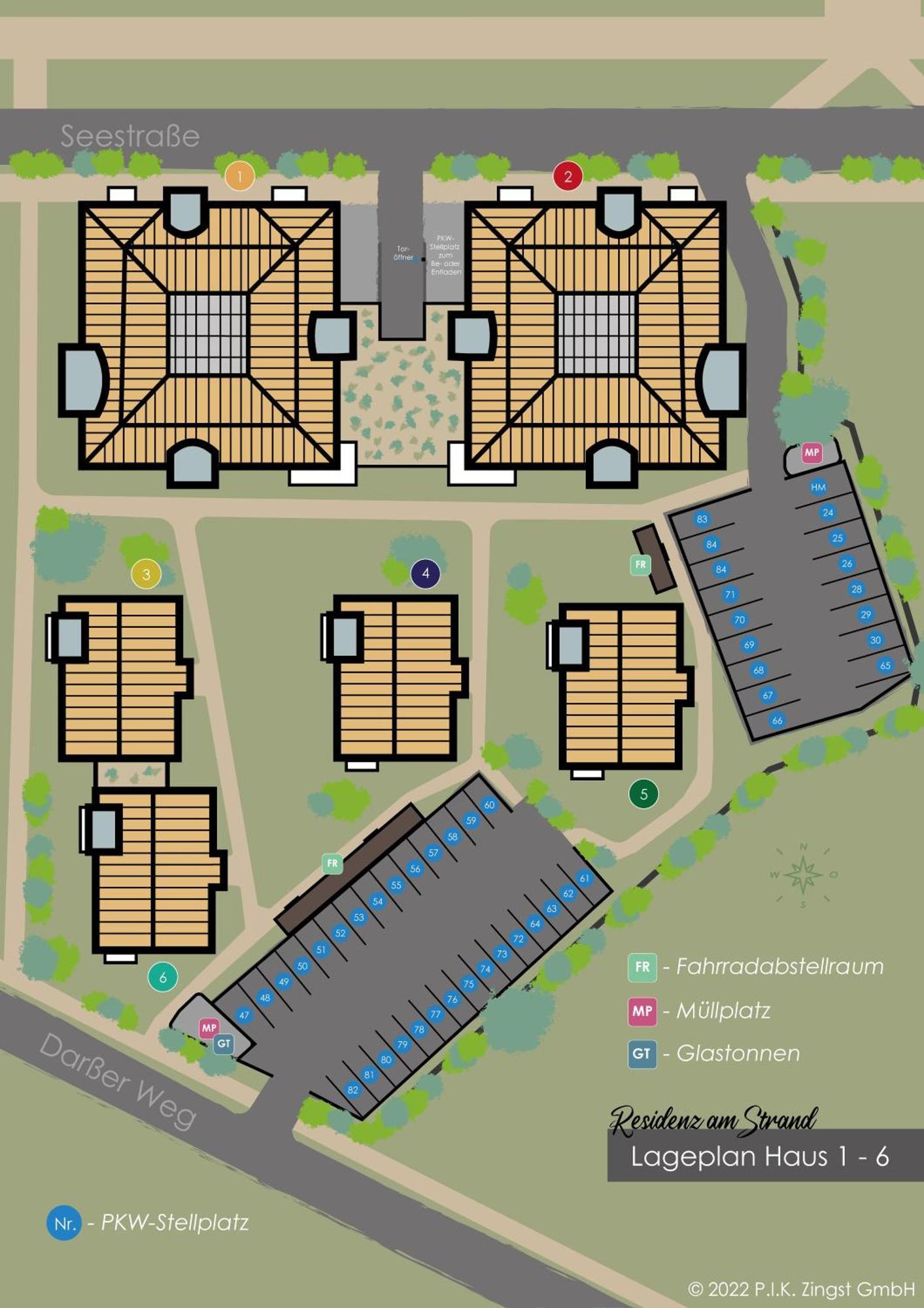 Residenz Am Strand Wohnung 1-11 Zingst Zewnętrze zdjęcie
